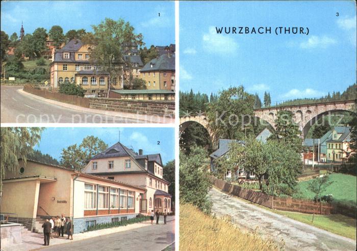 Wurzach Thueringen Rathaus Erholungsheim Rudi Arnstadt Viadukt