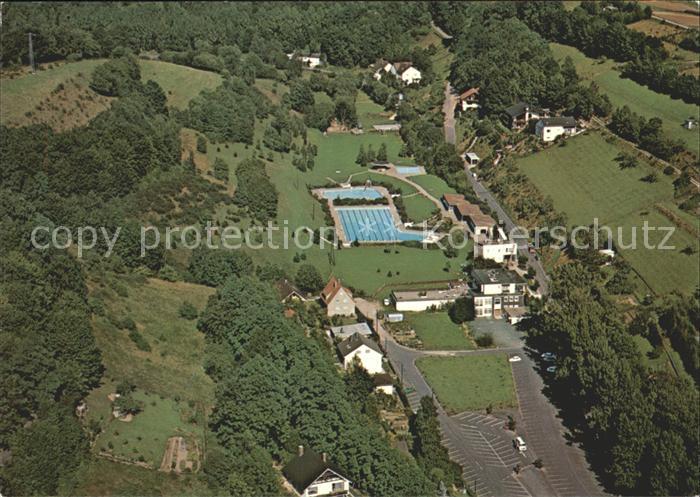 Rotenburg Fulda Fliegeraufnahme Waldschwimmbad