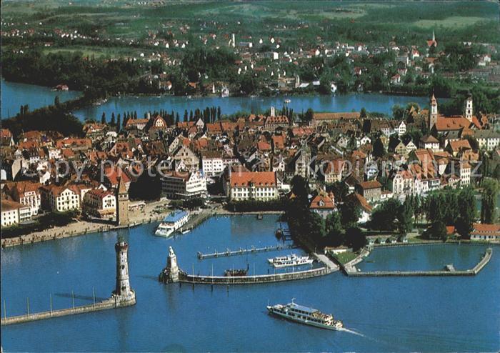 Lindau Bodensee Fliegeraufnahme