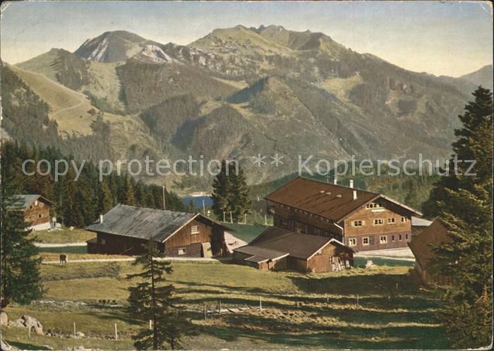 Obere Firstalm Bayern mit Rotwand