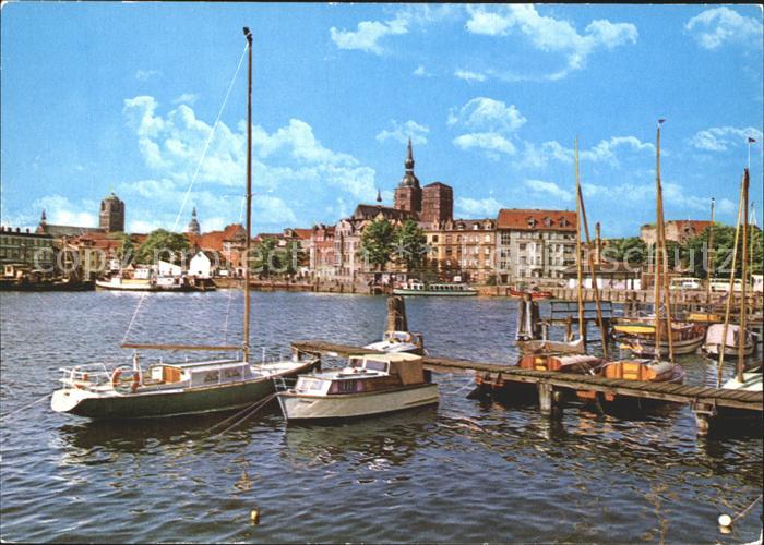 Stralsund Mecklenburg Vorpommern Hafen