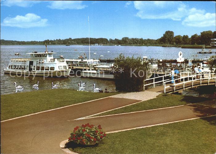 Bad Zwischenahn Kurpark mit Bootsanleger