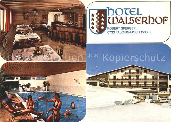 Faschina Hotel Walserhof