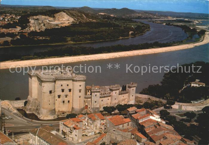 Tarascon Bouches-du-Rhone Fliegeraufnahme Chateau du Roi René