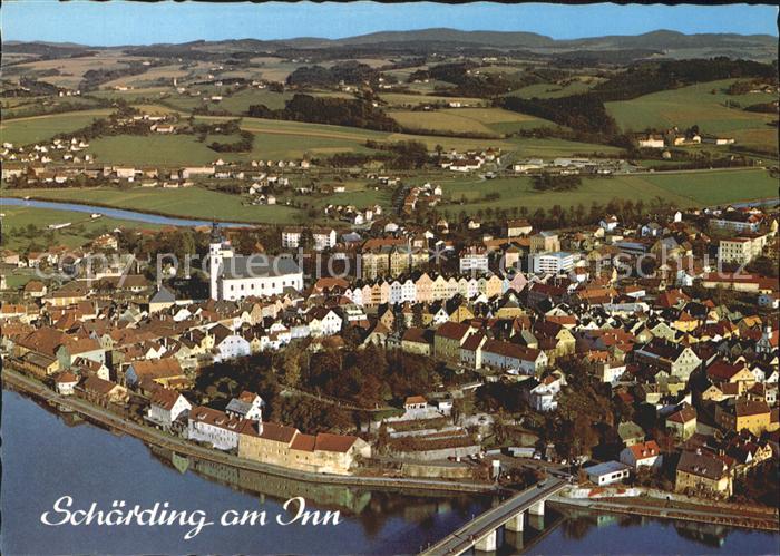 Schaerding Fliegeraufnahme Innpartie