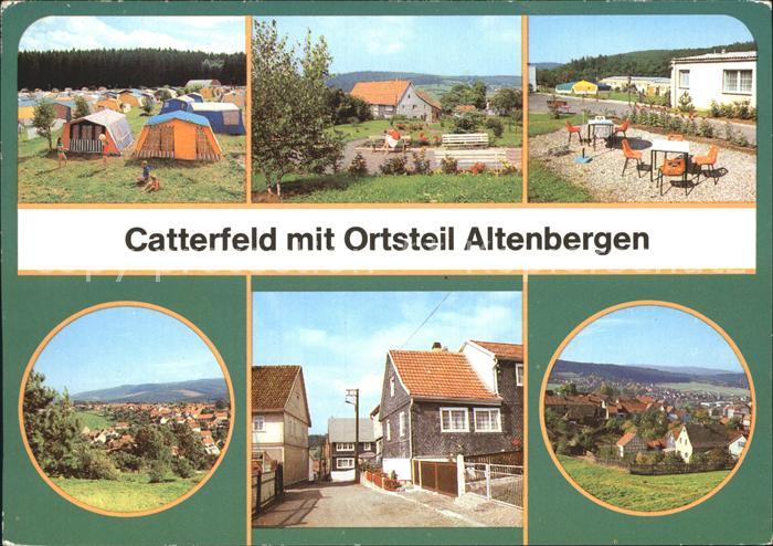 Altenbergen Thueringen Ortspartie Camping