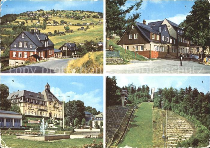 Klingenthal Vogtland Aschbergschanze Schaenke Rathaus