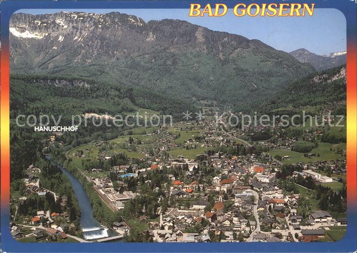Bad Goisern Salzkammergut Fliegeraufnahme Hanushof