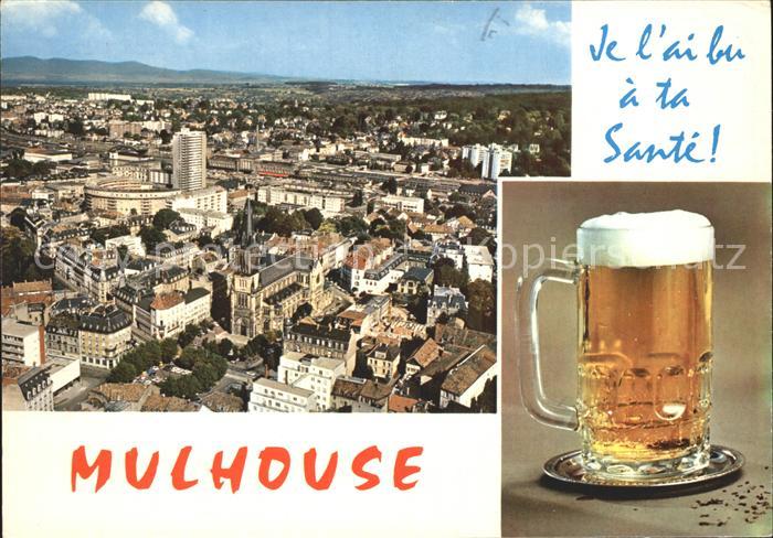 Mulhouse Muehlhausen Fliegeraufnahme