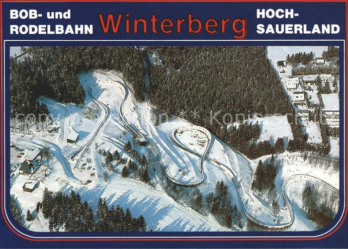Winterberg Hochsauerland Fliegeraufnahme Bobrodelbahn