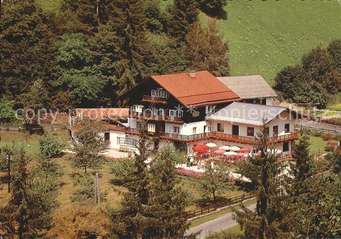 Thumersbach  Fliegeraufnahme Alpengasthof Zieglerwirt