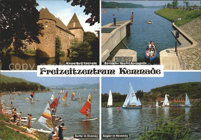 Kemnade Freizeitzentrum Wasserburg Seet mit Bootsgleite