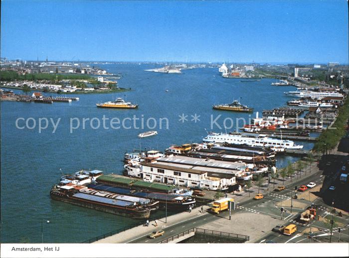 Amsterdam Niederlande Hafen