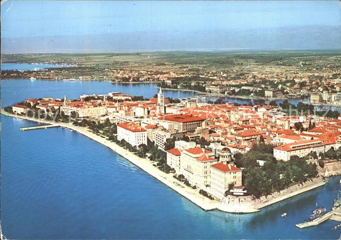 Zadar Zadra Zara Fliegeraufnahme