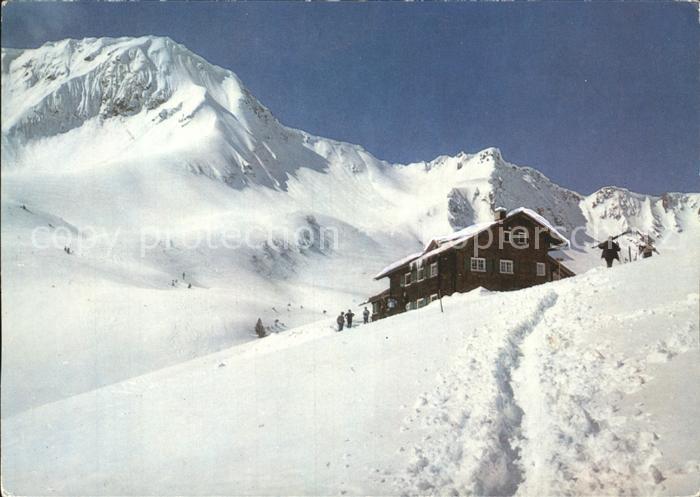 Schwarzwasserhuette mit Gruenhorn