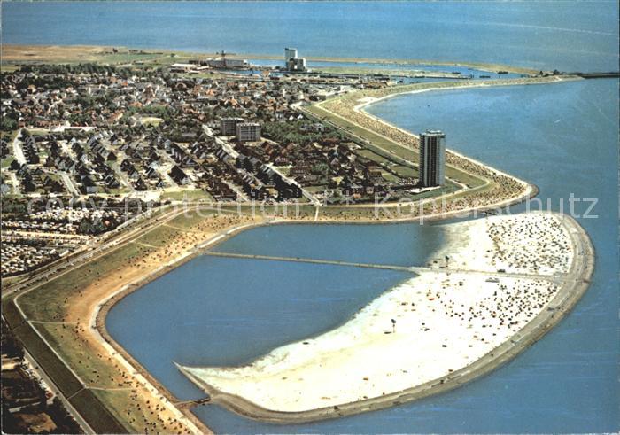 Buesum Nordseebad Fliegeraufnahme