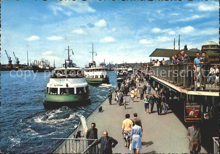 HAMBURG  CITY St Pauli Landungsbruecke