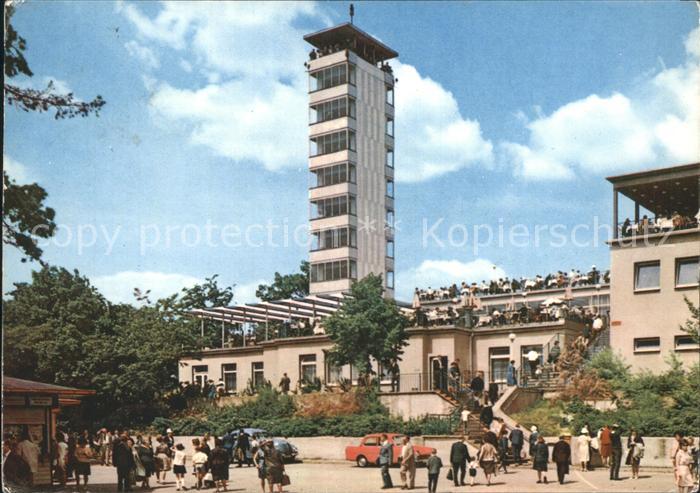 BERLIN  CITY Mueggelturm Hauptstadt der DDR