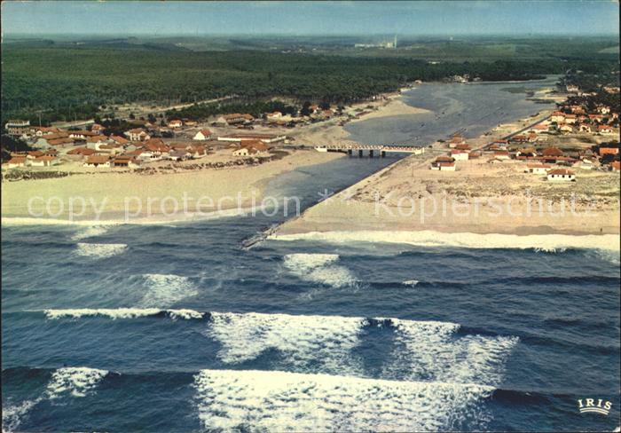 Mimizan Plage Vue aerienne