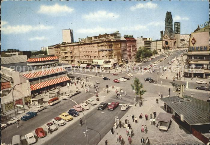 BERLIN  CITY Cafe Kranzler Kurfuerstendamm Ecke Joachimstaler Strasse Gedaechtni