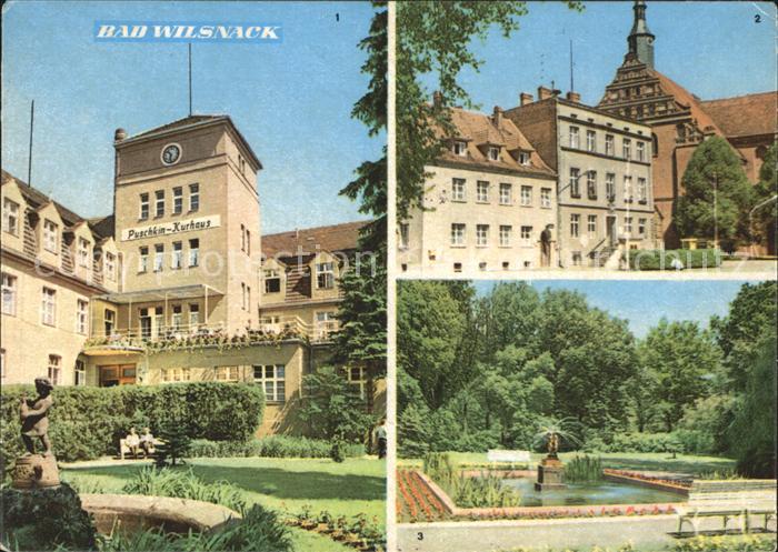 Bad Wilsnack Puschkin Kurhaus Rathaus Kurpark