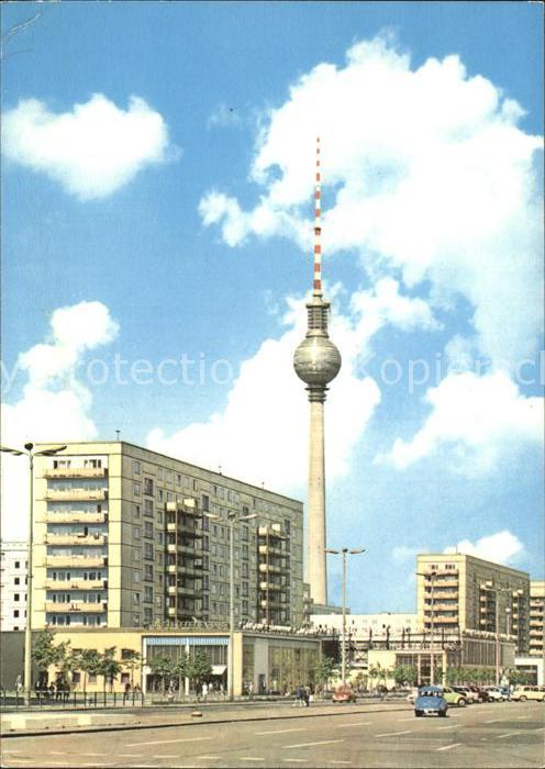 BERLIN  CITY Karl Marx Allee Fernsehturm