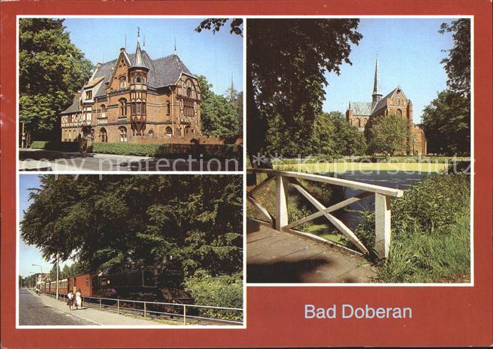 Bad Doberan Stadtmuseum Moeckelhaus Molli Schmalspurbahn Denkmal Muenster
