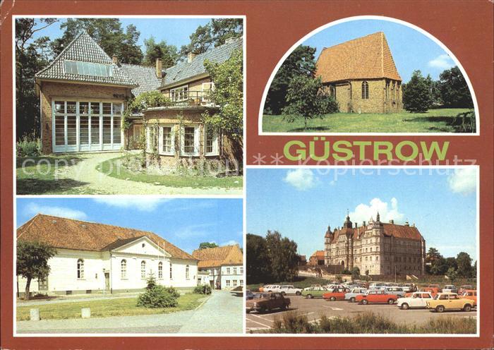 Guestrow Mecklenburg Vorpommern Ernst Barlach Haus Heidberg Kapelle Theater Schl