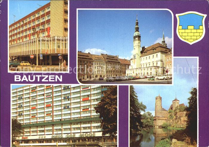 Bautzen Sachsen HO Cafe Lubin Markt Rathaus Haus der Mode Alte Wasserkunst Micha