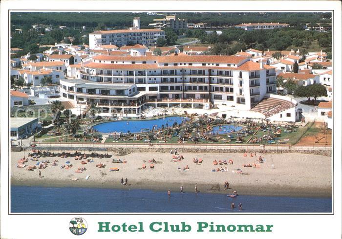 Malaga Andalucia Hotel Club Pinomar Strand Fliegeraufnahme
