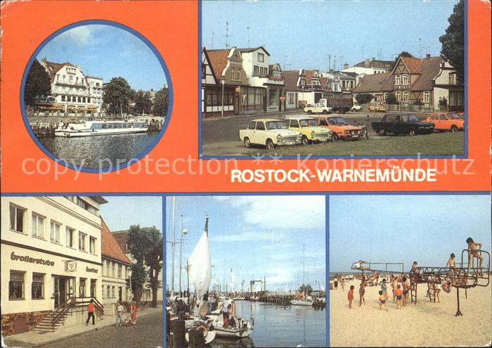 Warnemuende Ostseebad Cafe Weisse Flotte Theodor Koerner Strasse Broilerstube Al