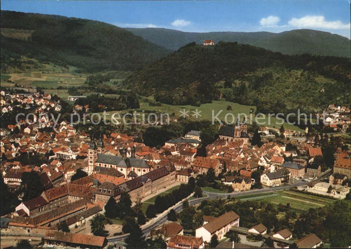 Amorbach Miltenberg Fliegeraufnahme