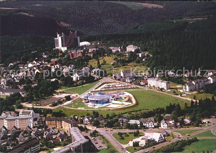 Oberhof Thueringen Fliegeraufnahme