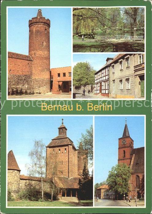 Bernau Berlin Hungerturm Schwanenteich Hohesteinstr Stadtmaur Steintor Hallenkir