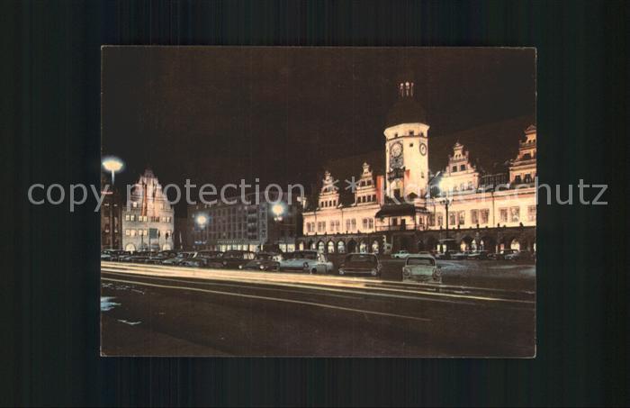 LEIPZIG Sachsen Altes Rathaus und Alte Waage am Markt