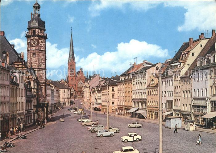 Altenburg Thueringen Markt Kirche