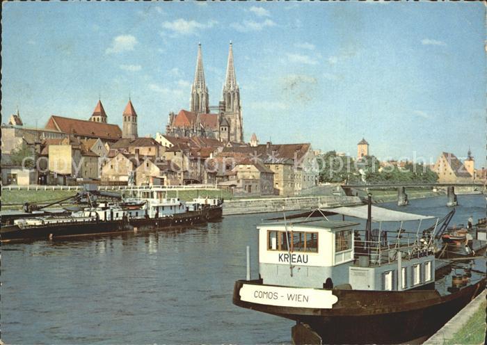 REGENSBURG Bayern Donauhafen Muenster