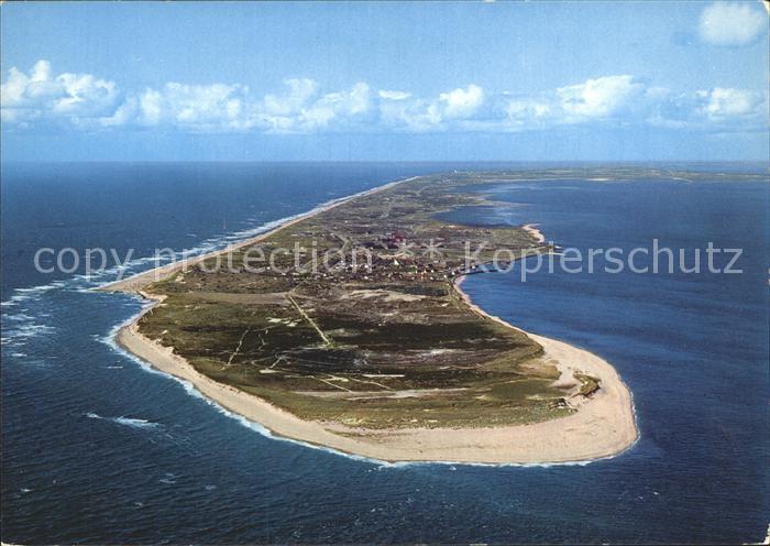 SYLT Insel Schleswig-Holstein Suedspitze Fliegeraufnahme