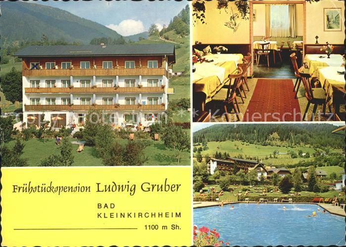 Bad Kleinkirchheim Kaernten Fruehstueckspension Gruber Schwimmbad