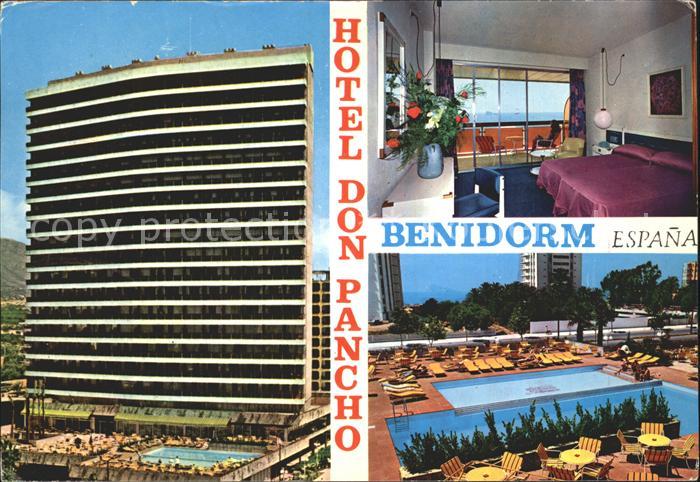 Benidorm Hotel Don Pancho Swimming Pool