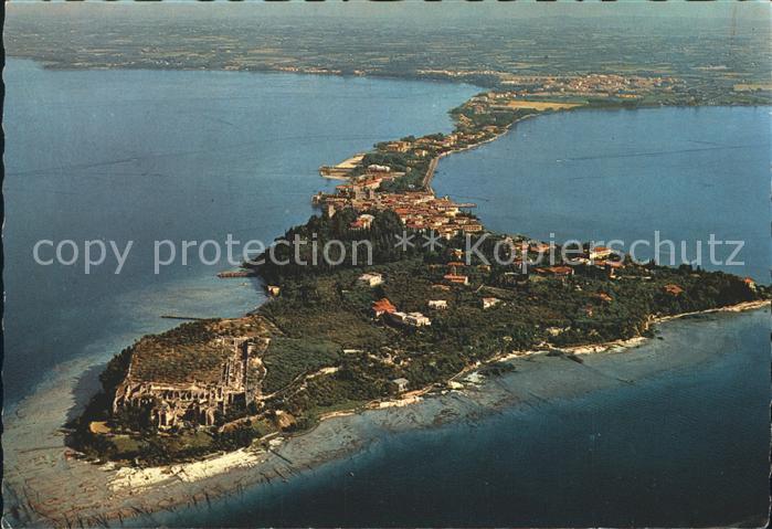 Sirmione Lago di Garda Veduta aerea