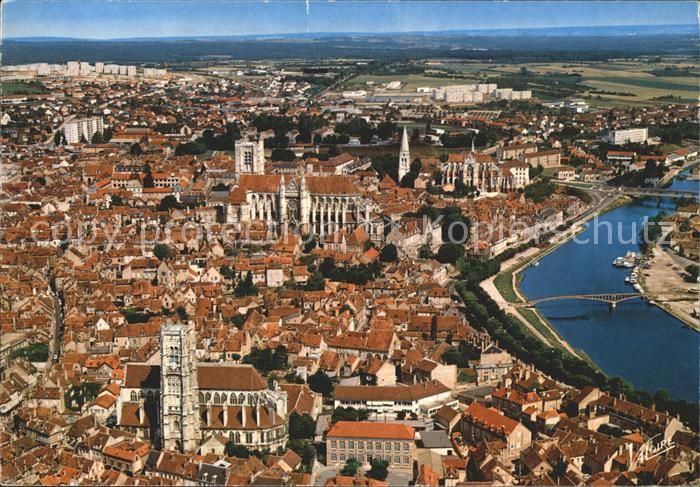 Auxerre Eglise Saint Pierre en Vallee Cathedrale Saint Etienne Abbatiale Saint G
