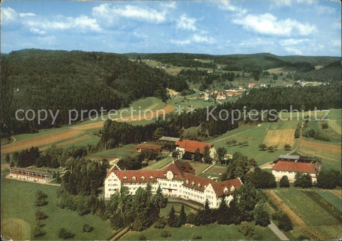 Gammertingen Kurheim Zolleralb Fliegeraufnahme