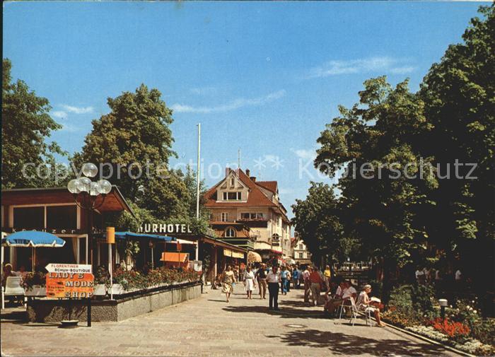 Bad Woerishofen Kneippstrasse mit Kurhotel Kreuzer Kneipp Heilbad