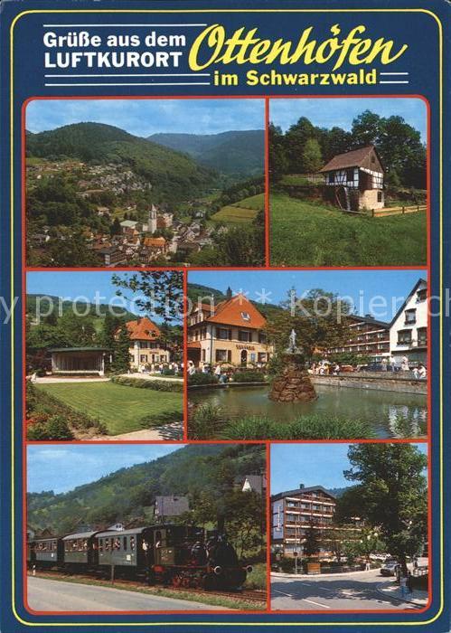 Ottenhoefen Schwarzwald Hotel Restaurant Pflug Ferienappartments Brunnen Dampflo