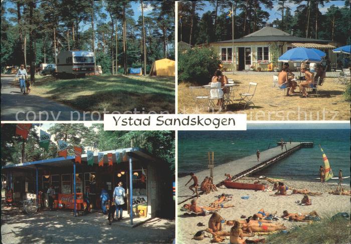 Ystad Sandskogen Kiosk Strand Camping