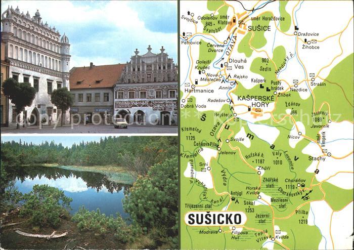 Susice Renesancni domy na Nam K Gottwalda Trijezerni slat