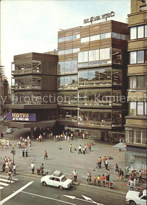Praha Prahy Prague obchodni dum KOTVA