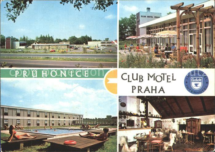 Pruhonice Club Motel Praha Terrasse Swimmingpool Gastraum