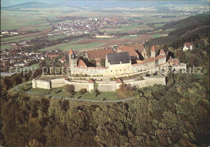 Coburg Bayern Veste Coburg Fliegeraufnahme